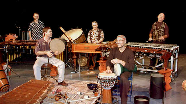 D'Drum onstage